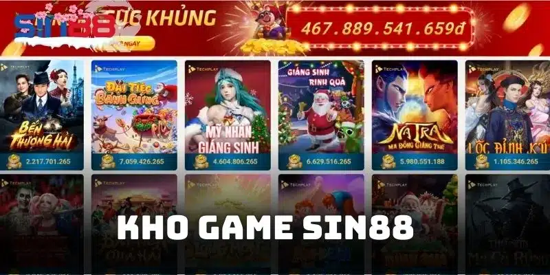 Những tựa game chinh phục hội viên tại SIN88 là gì?